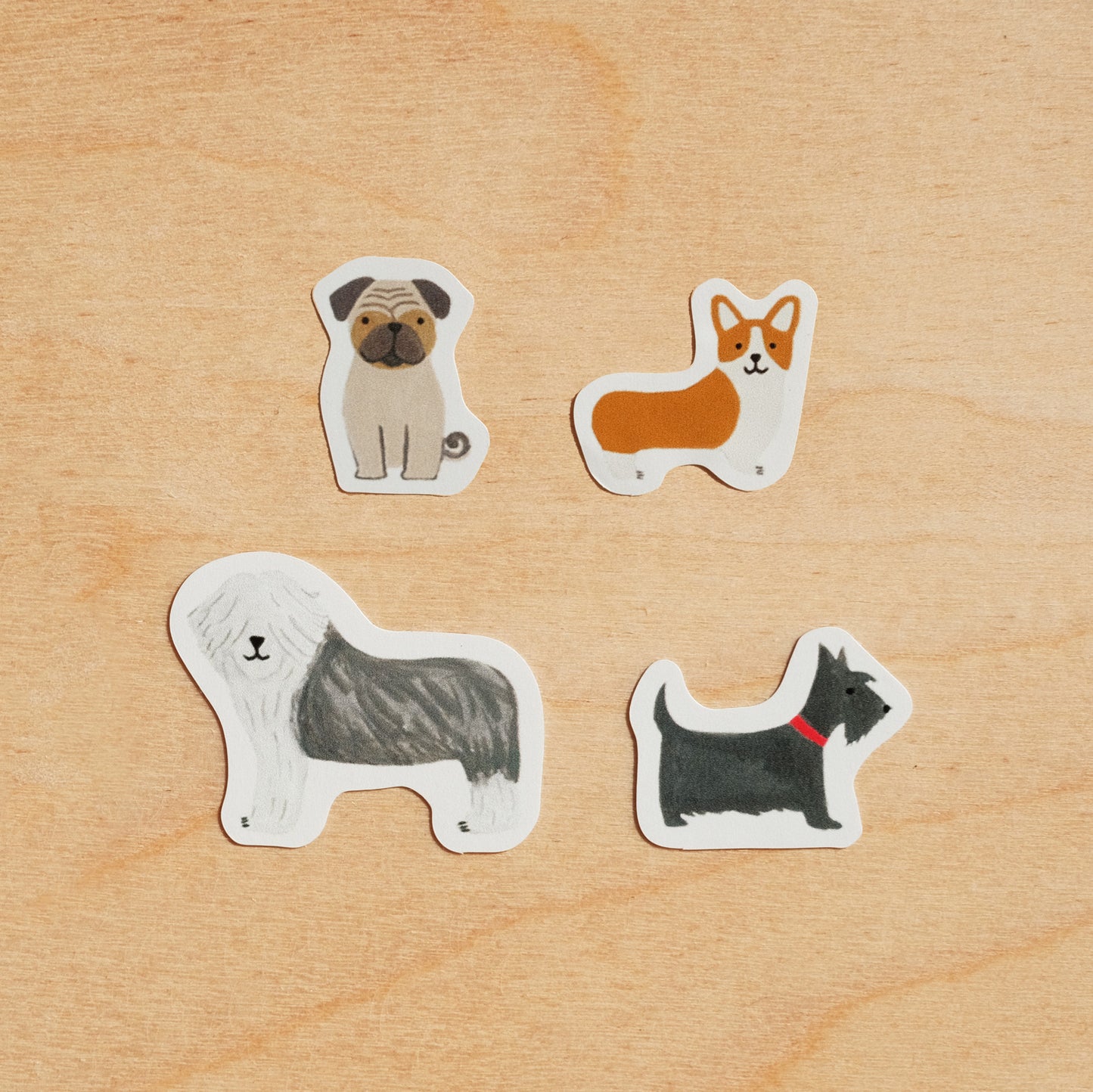 Dog Alphabet Sticker Sheet
