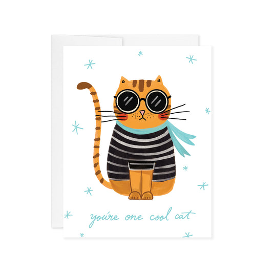You're One Cool Cat Card