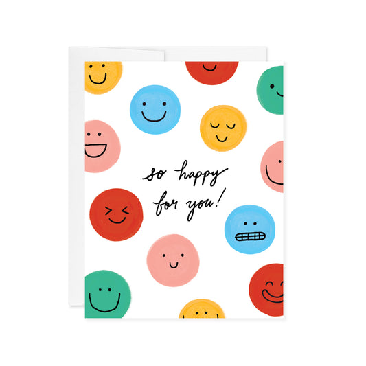 So Happy For You Card