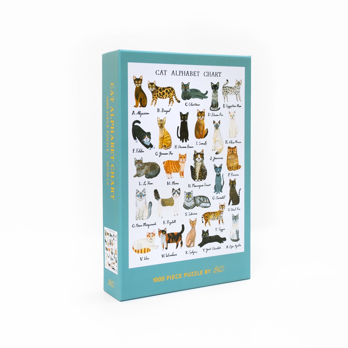 Cat Alphabet Puzzle