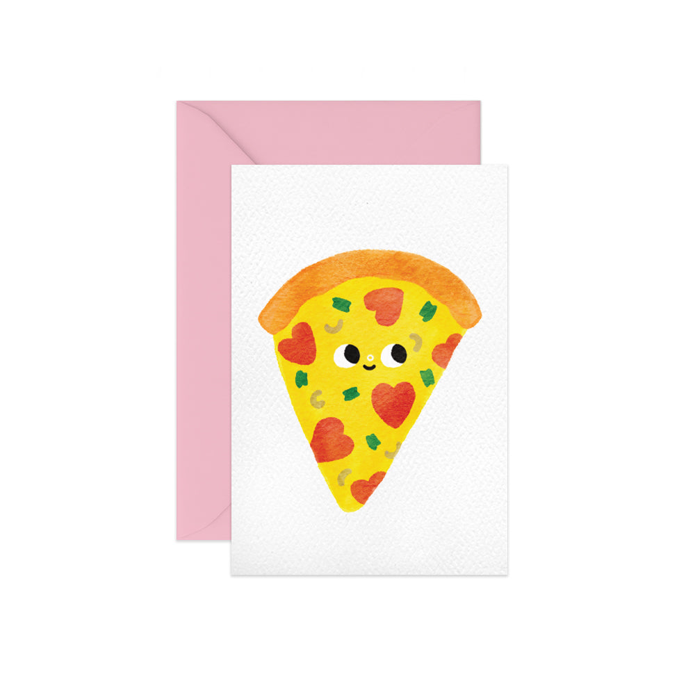 Pizza Mini Notecard