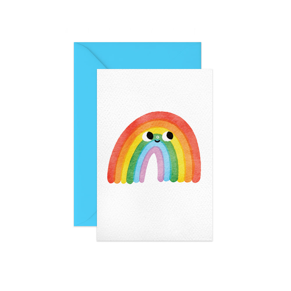 Rainbow Mini Notecard